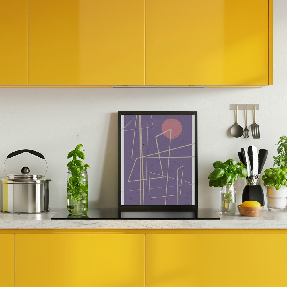 Angular Lines no 12 Poster